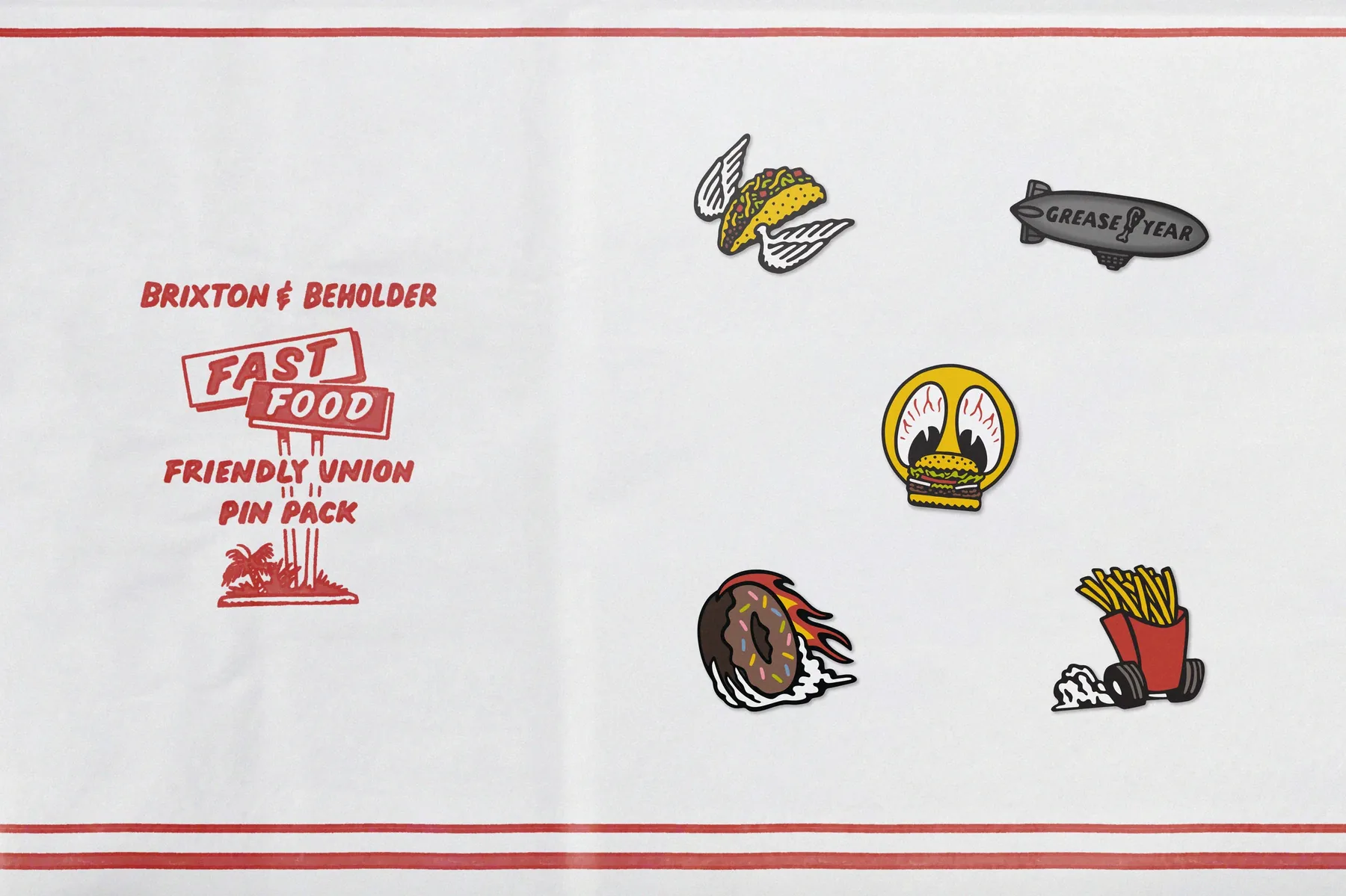 Fast Food Pin Pack — image 2