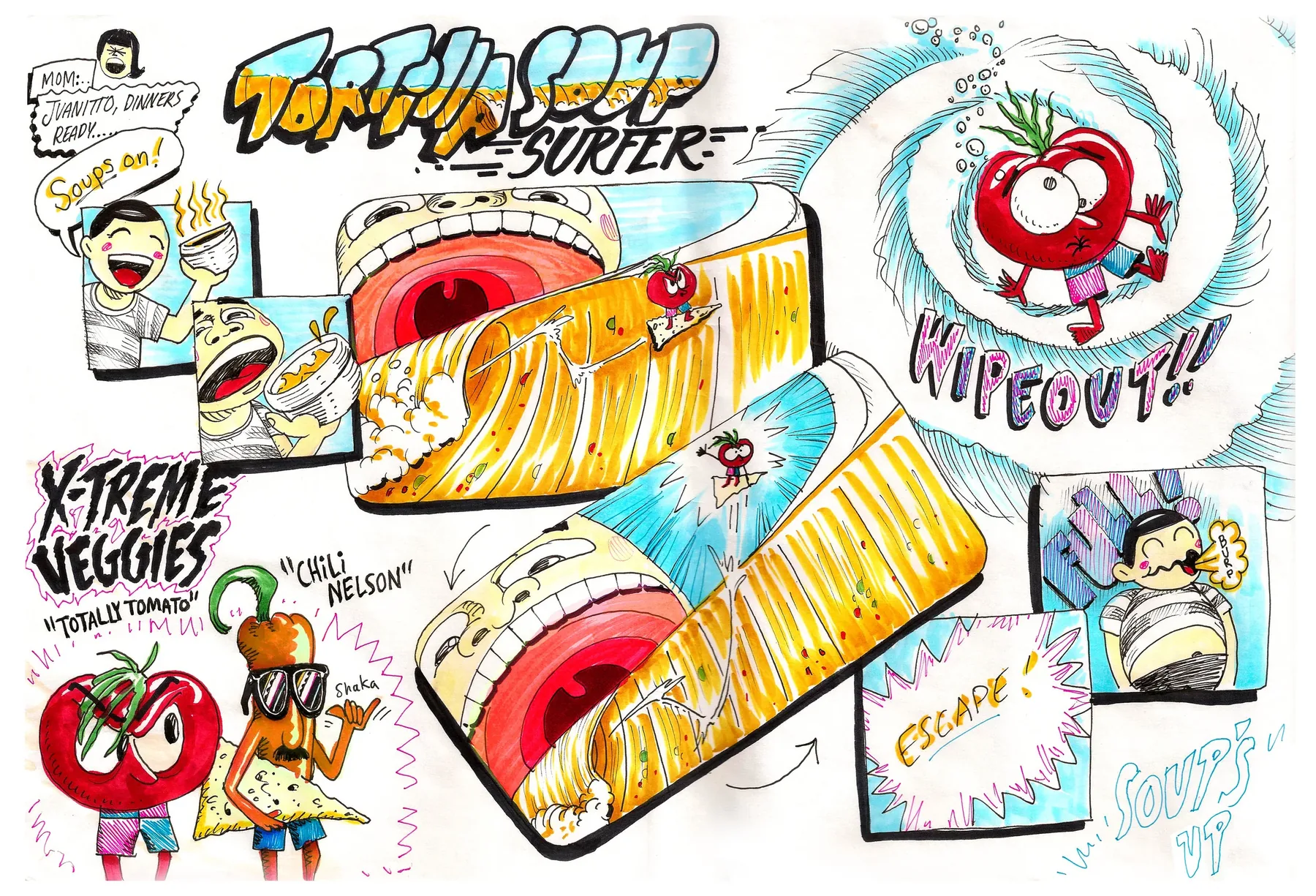 Tortilla Soup Surfer iOS game — image 8