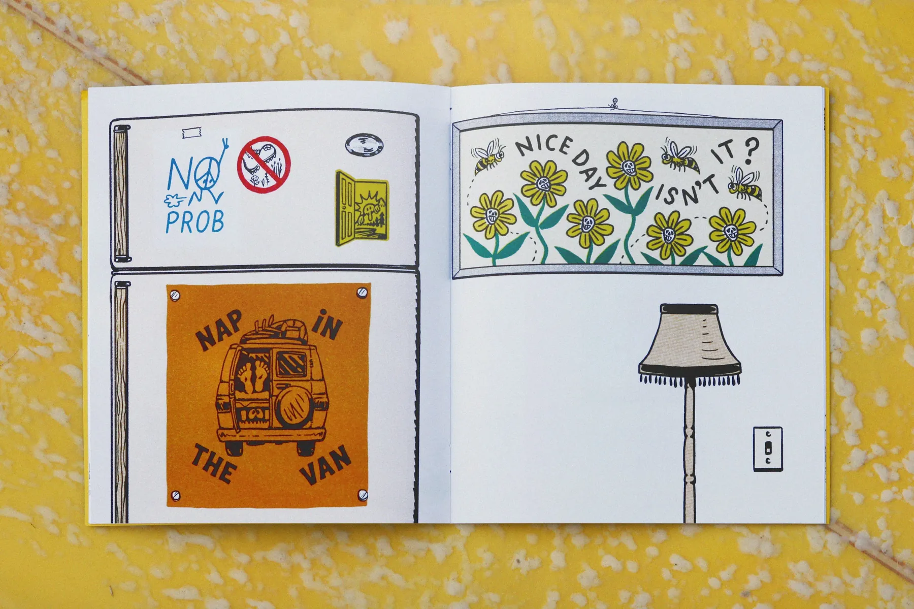 Meanwhile Outside Art Book — image 4